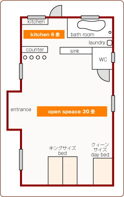 Private House YOSHINO レイアウト